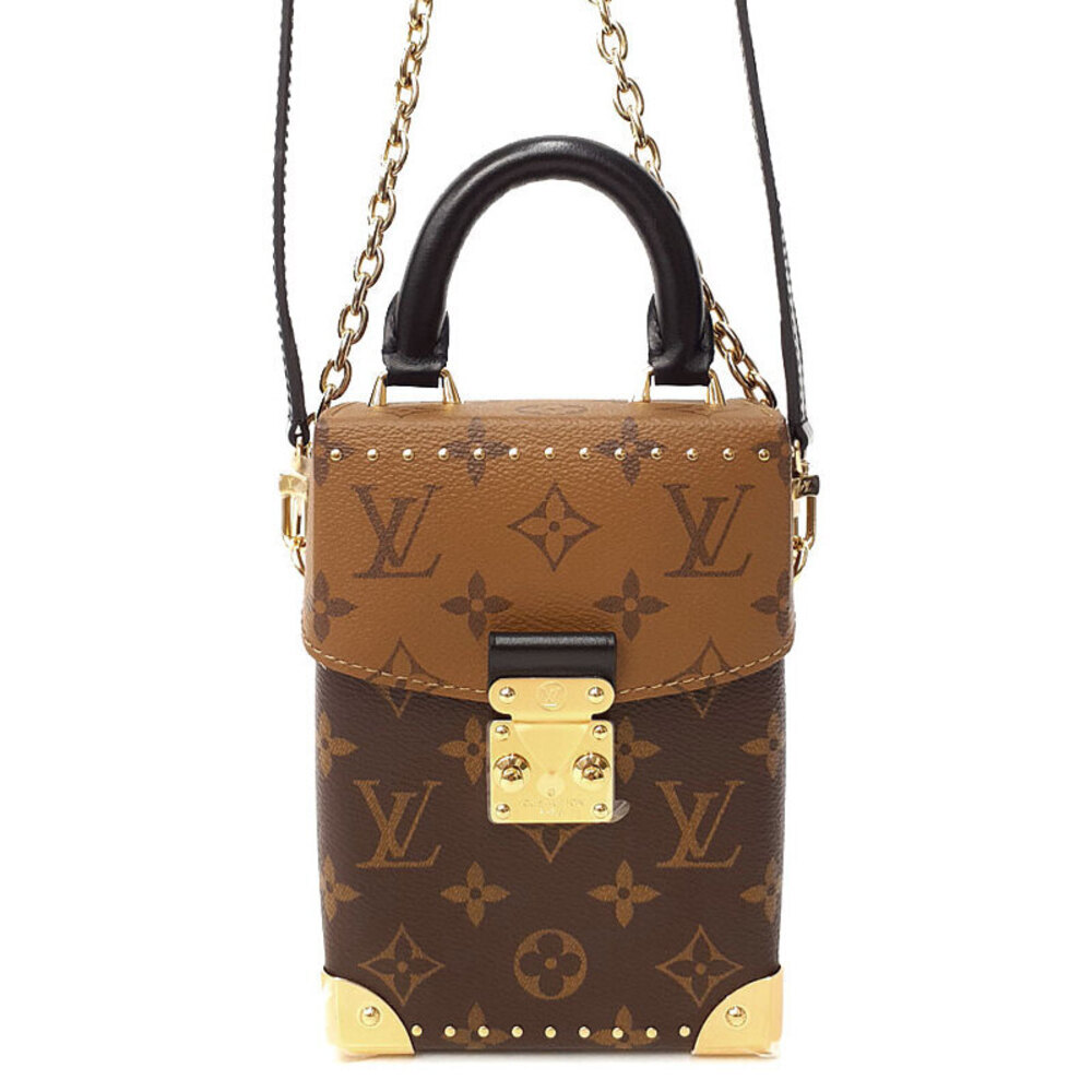 Louis Vuitton Camera Box NM bag Reverse Monogram Brown